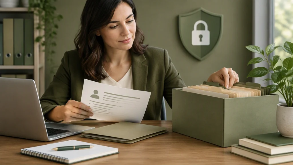 ethical guidelines for storing personal information