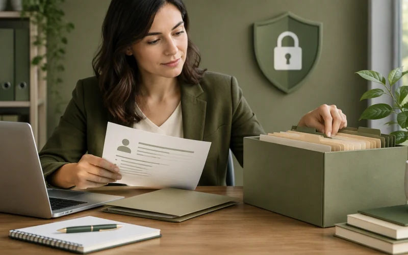 ethical guidelines for storing personal information